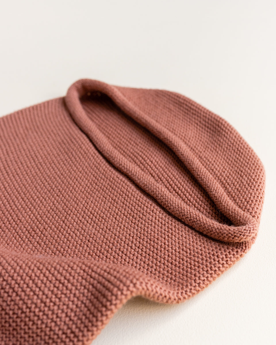Kokon niemowlęcy z wełny merino BRICK