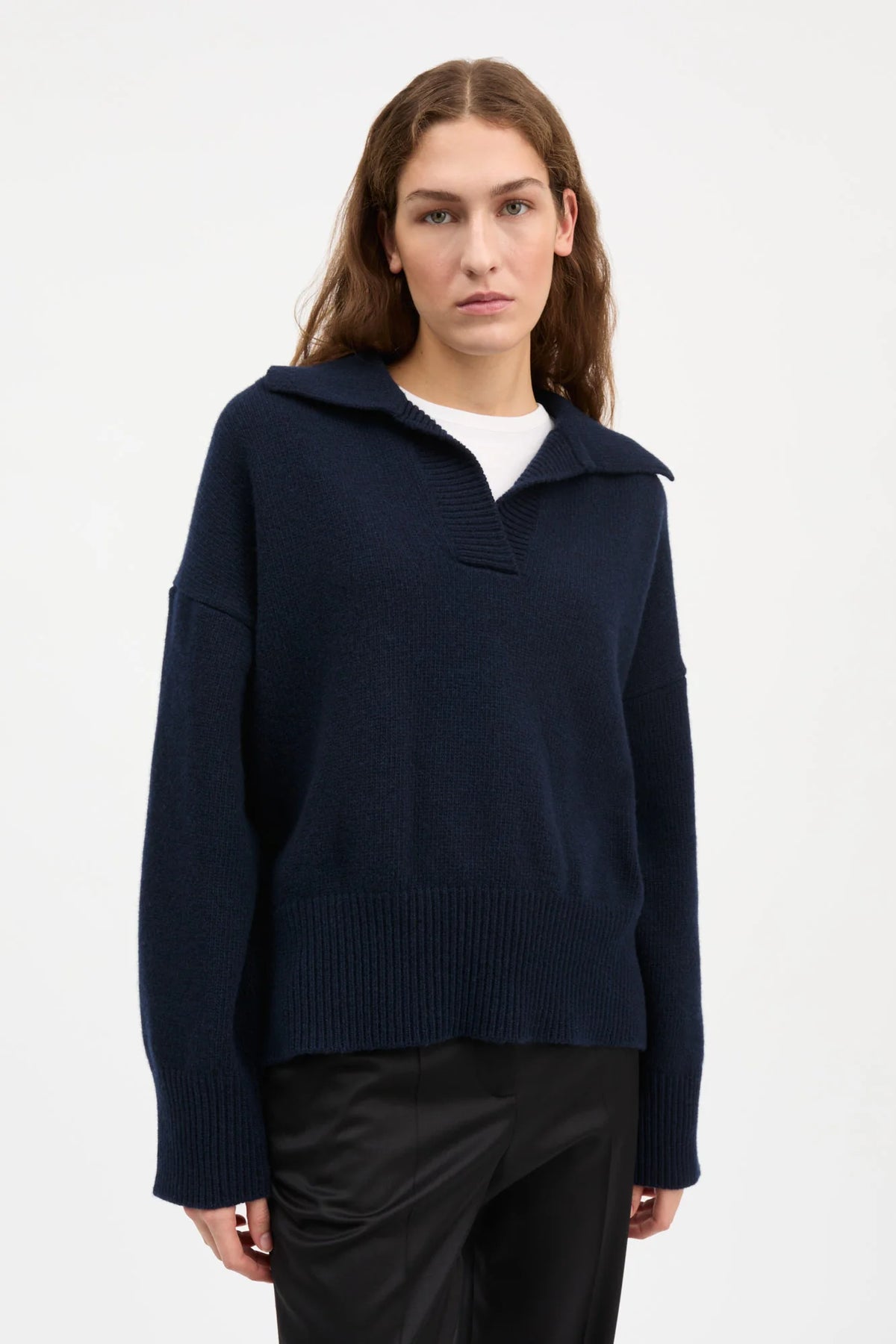 Dean V-neck Merino Jumper
