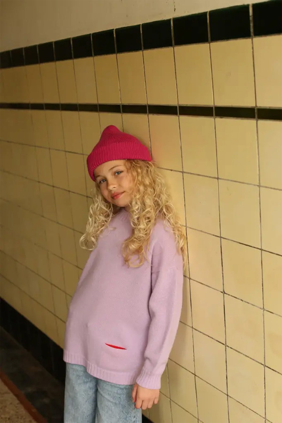 Kasper Merino-Wollpullover für Kinder