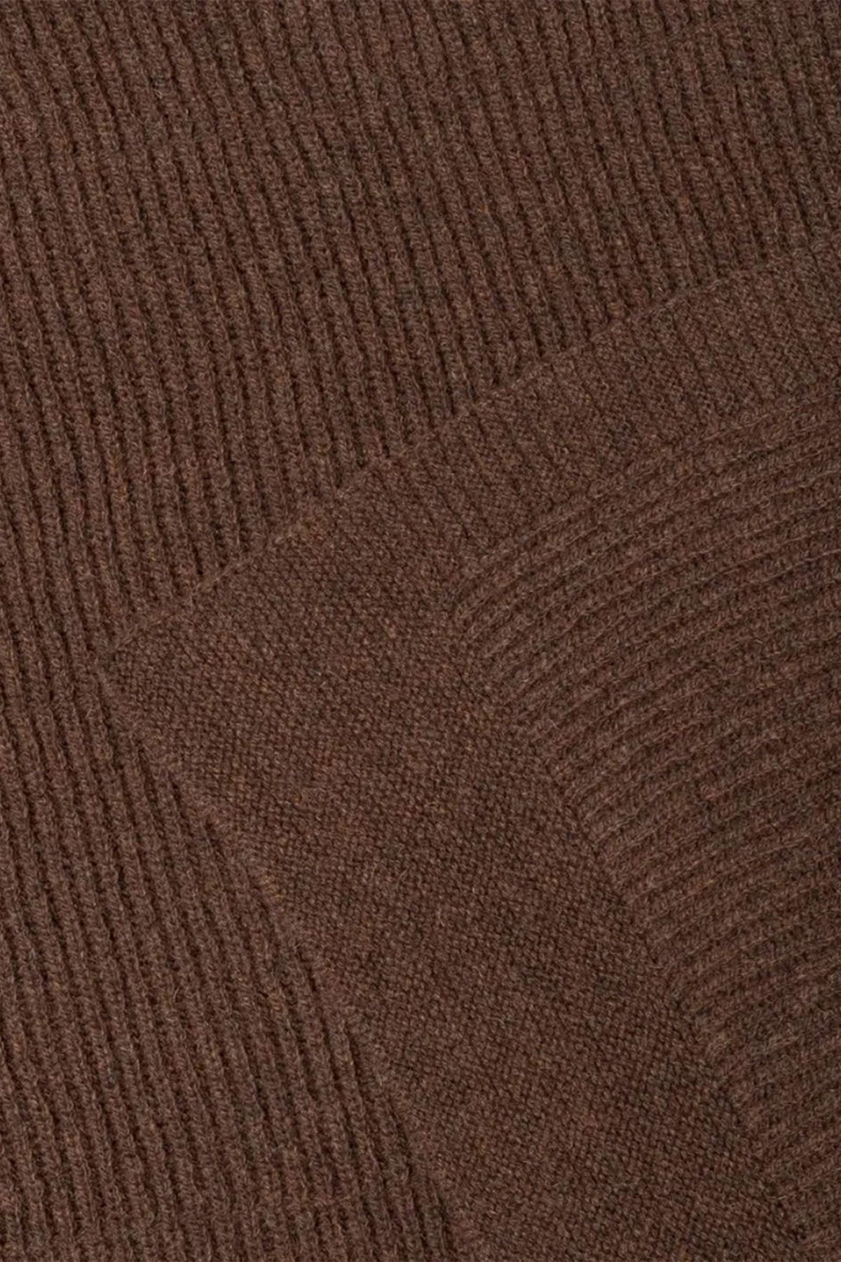 Gaston Große Merinowolldecke DARK BROWN
