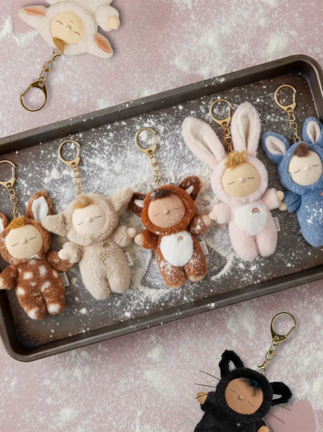 Miękki breloczek Cozy Keychain Olli Ella BEBE Concept 
