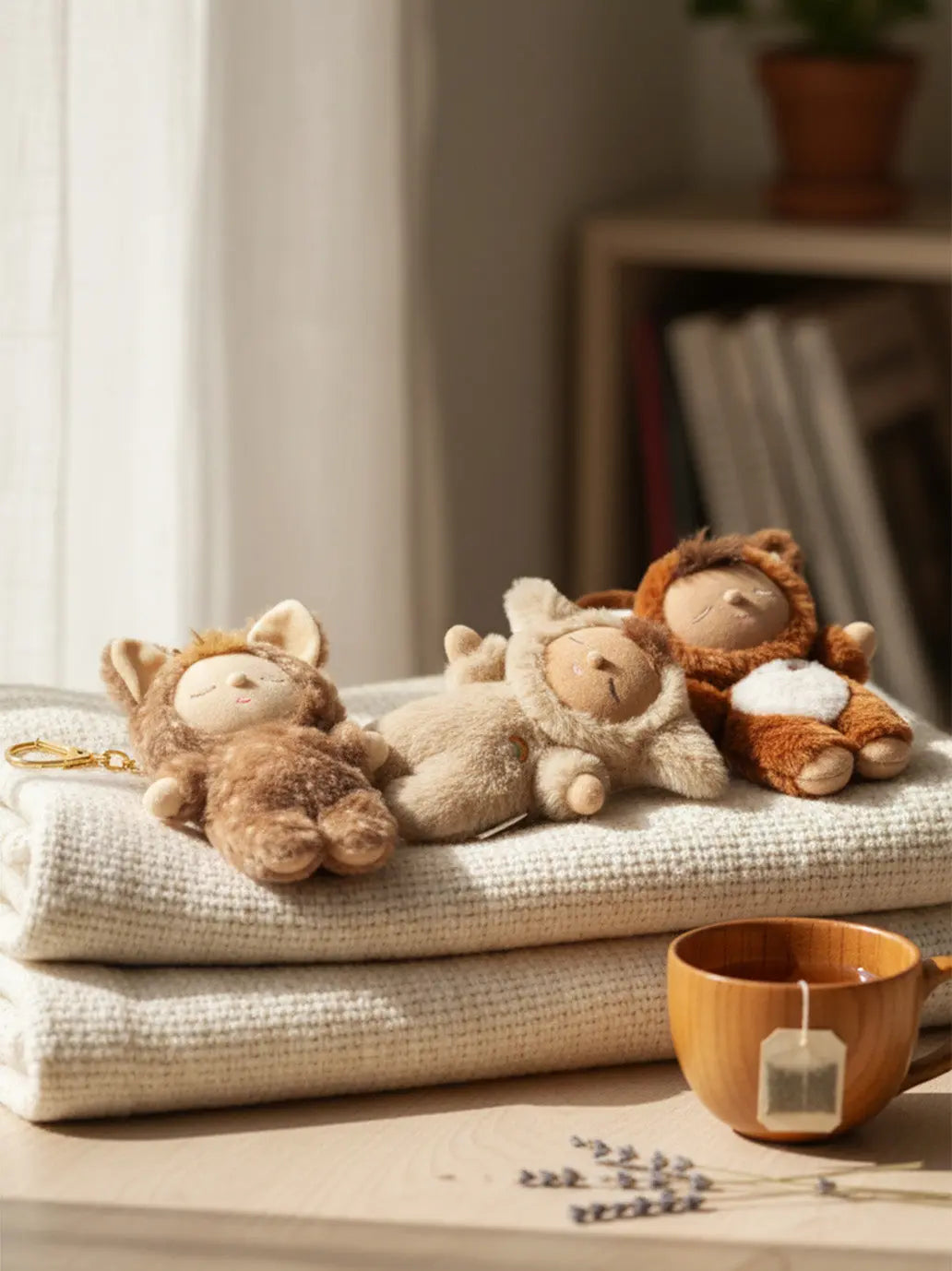 Miękki breloczek Cozy Keychain Olli Ella BEBE Concept 