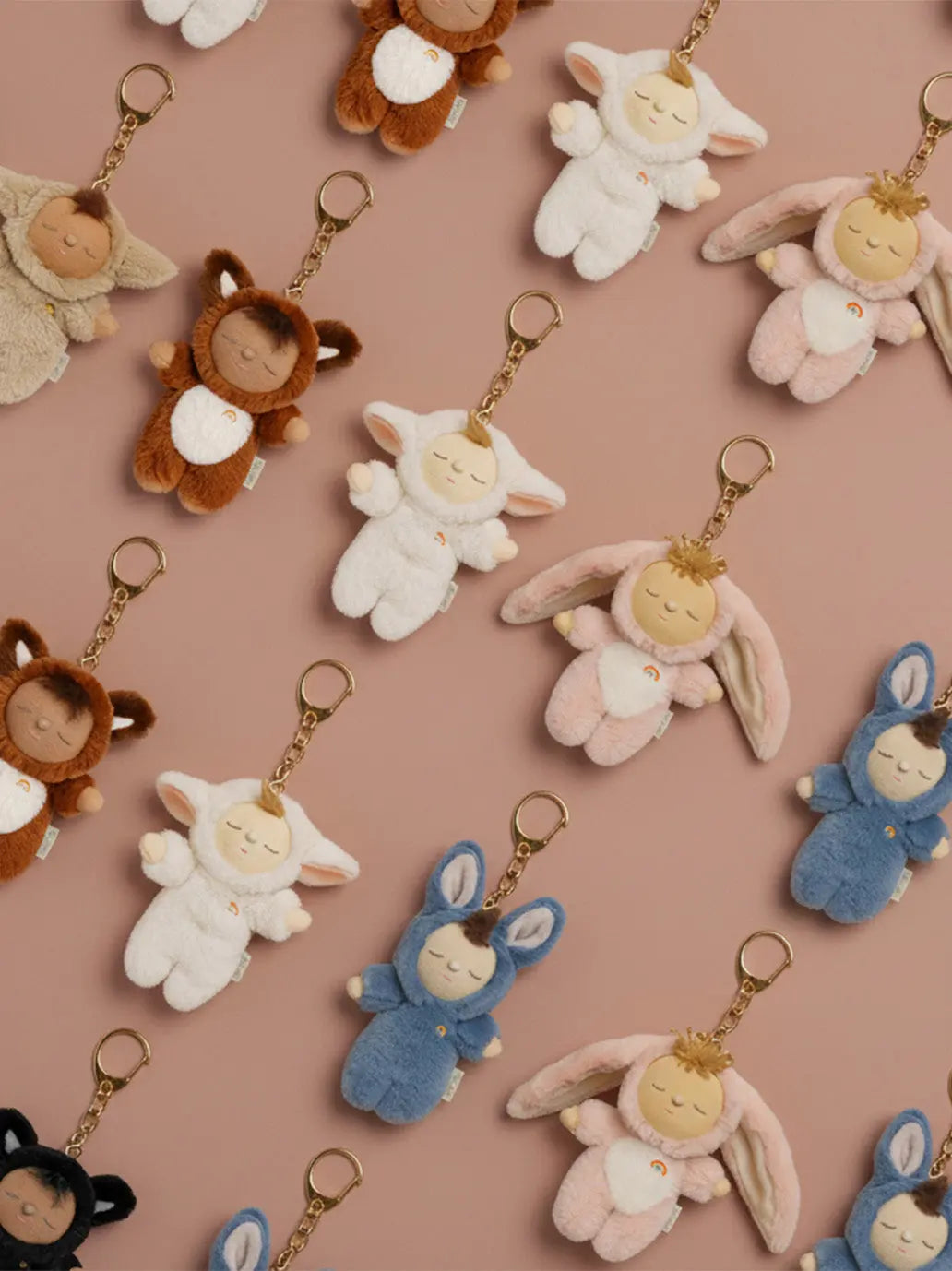 Miękki breloczek Cozy Keychain Olli Ella BEBE Concept 