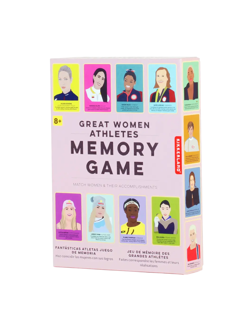 Gra memory Great Women Athletes Kikkerland BEBE Concept 