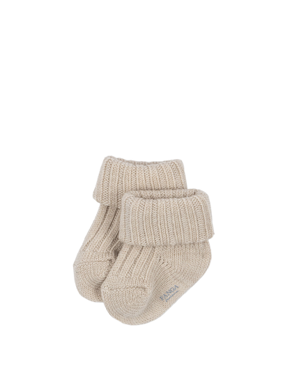 Lana heavy knitted socks SAND
