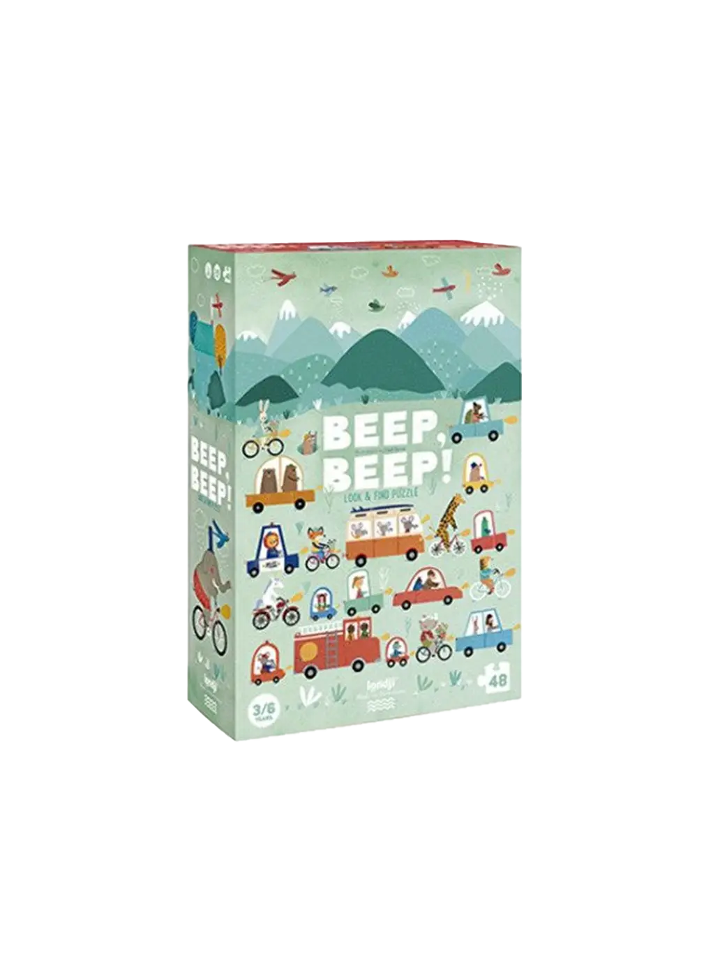 puzzle - droga Beep Beep Londji BEBE Concept 