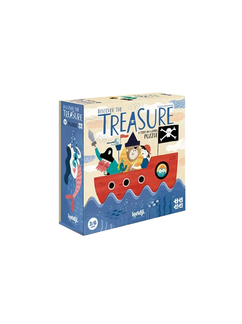 puzzle progresywne Treasure Londji BEBE Concept 