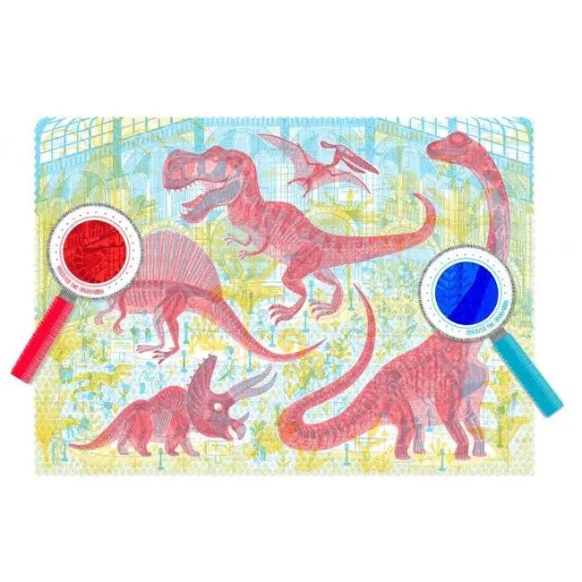 puzzle Odkryj Dinozaury Londji BEBE Concept 