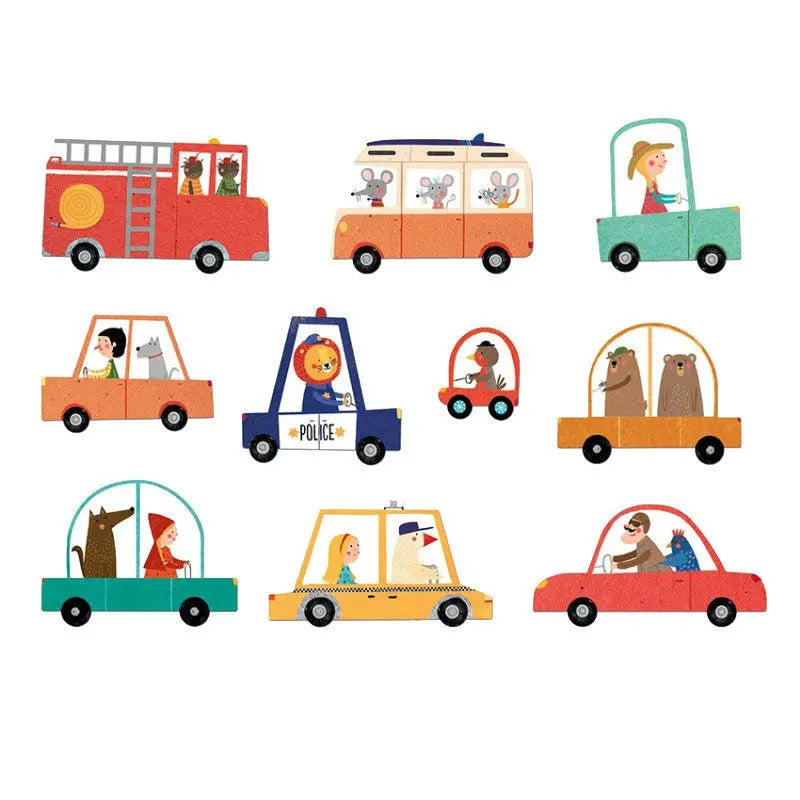 puzzle - droga Beep Beep Londji BEBE Concept 