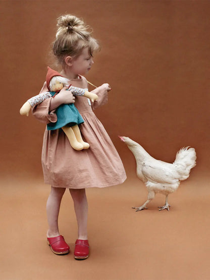 Lalka Retro Handmade Doll Nanchen Natur BEBE Concept 