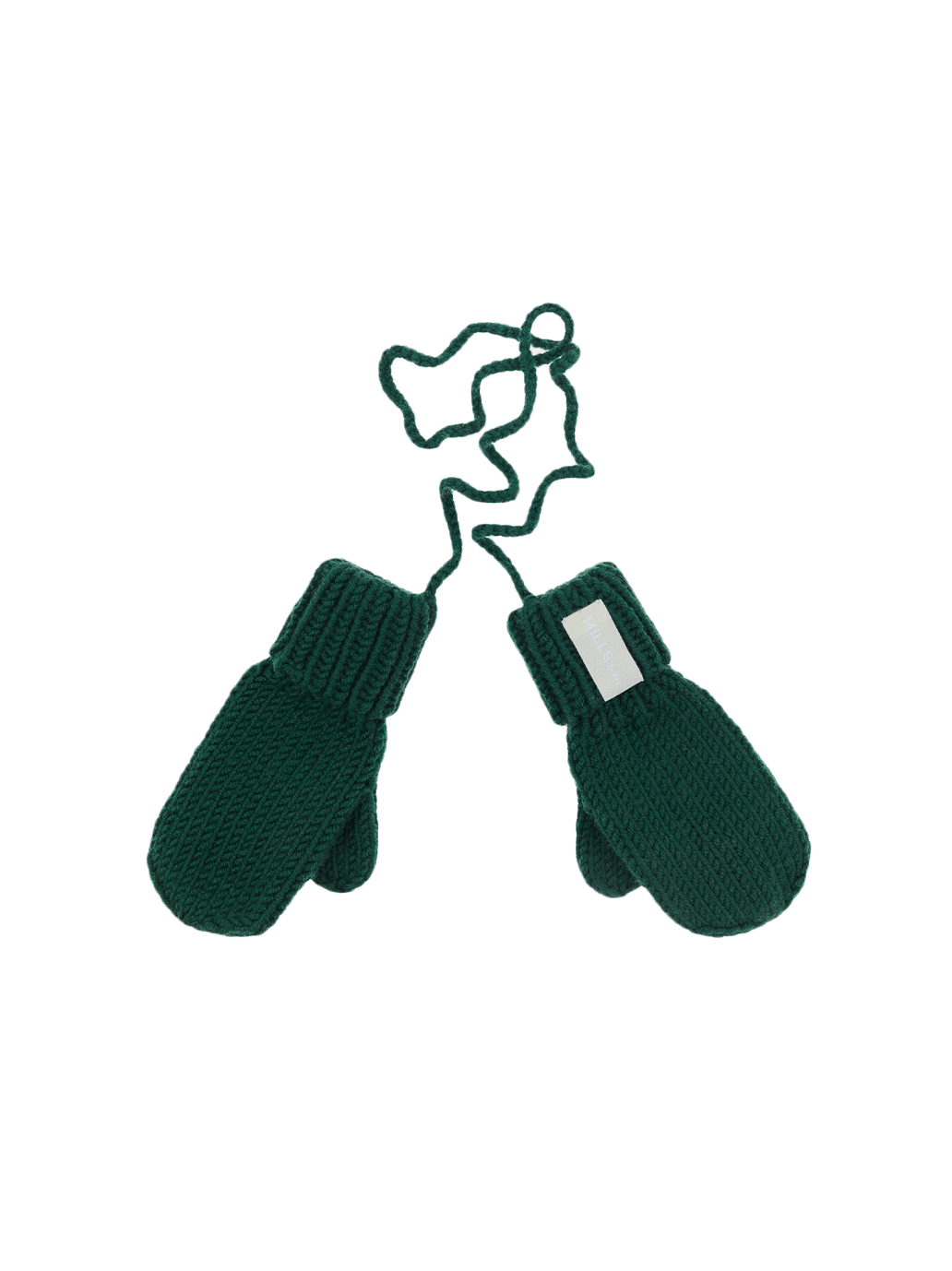 Fäustlinge aus Merinowolle GREEN
