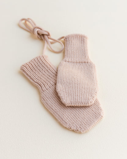 Rękawiczki niemowlęce merino Fiza Mittens APRICOT