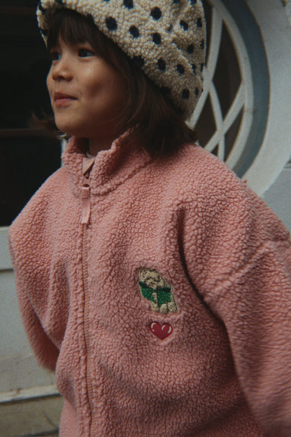 Jody Teddy Jacket Grs MELLOW ROSE