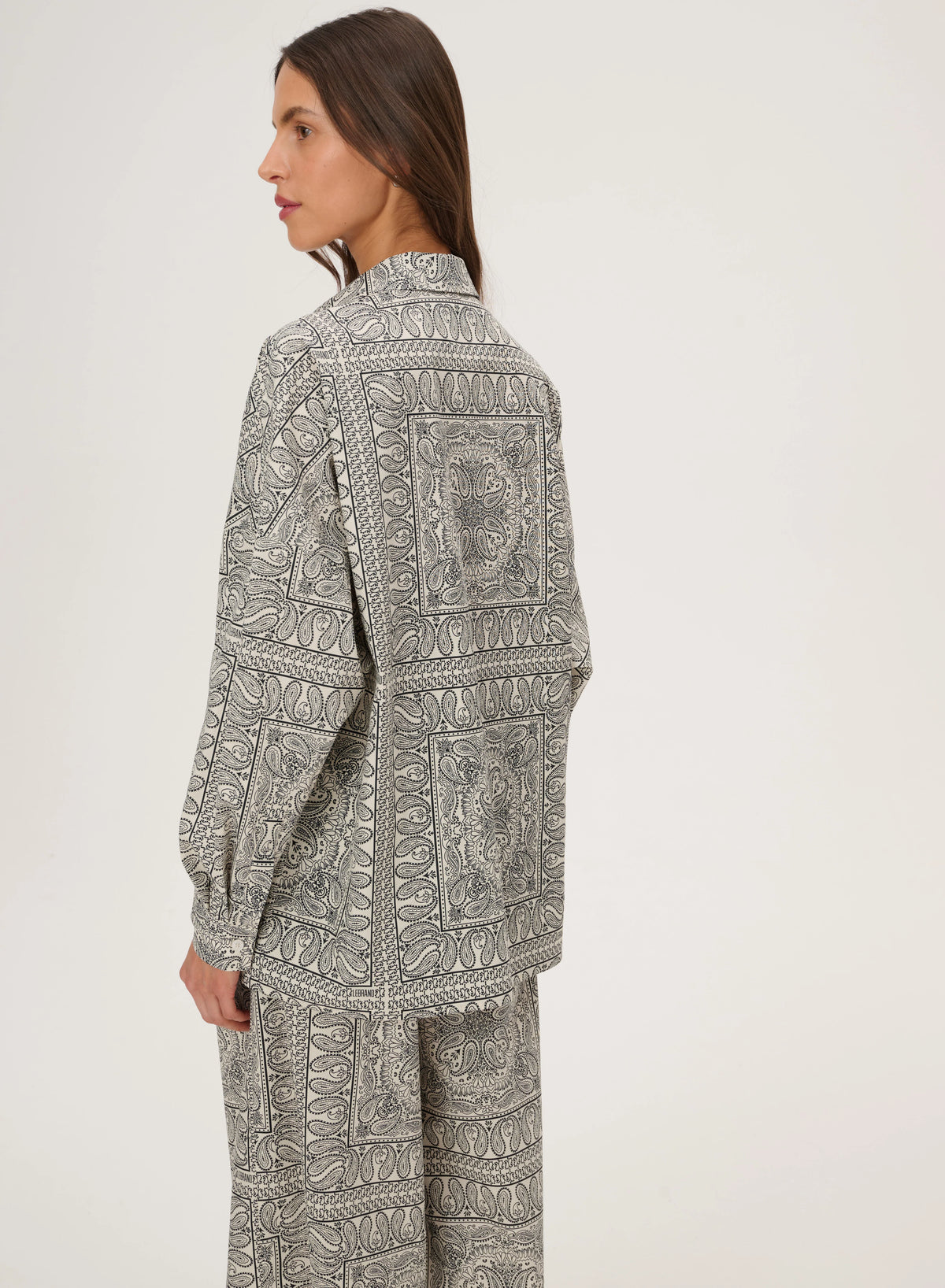 Chemise bandana Meryl ECRU
