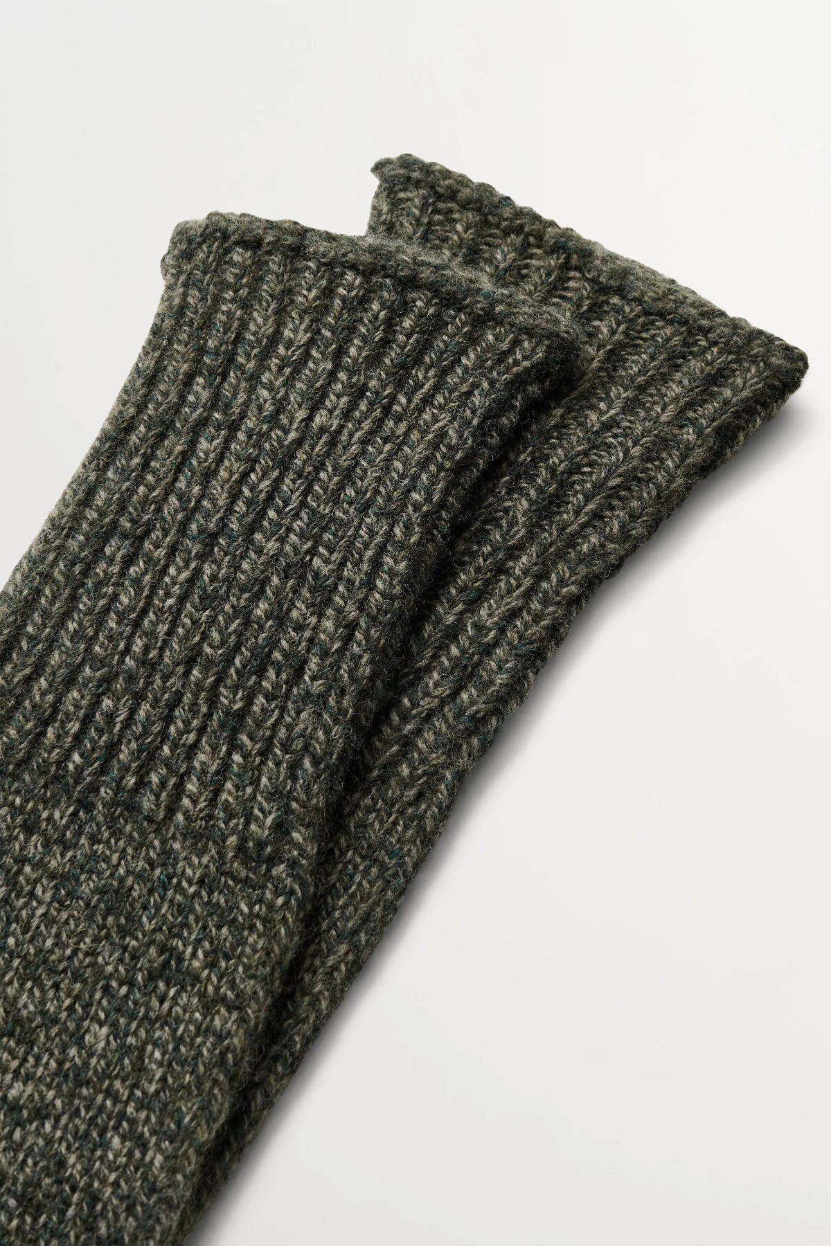 Olivia mittens DEEP GREEN MÉLANGE