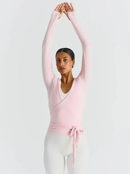 Soft Ballet Wrap Top Sisterly Tribe BEBE Concept 