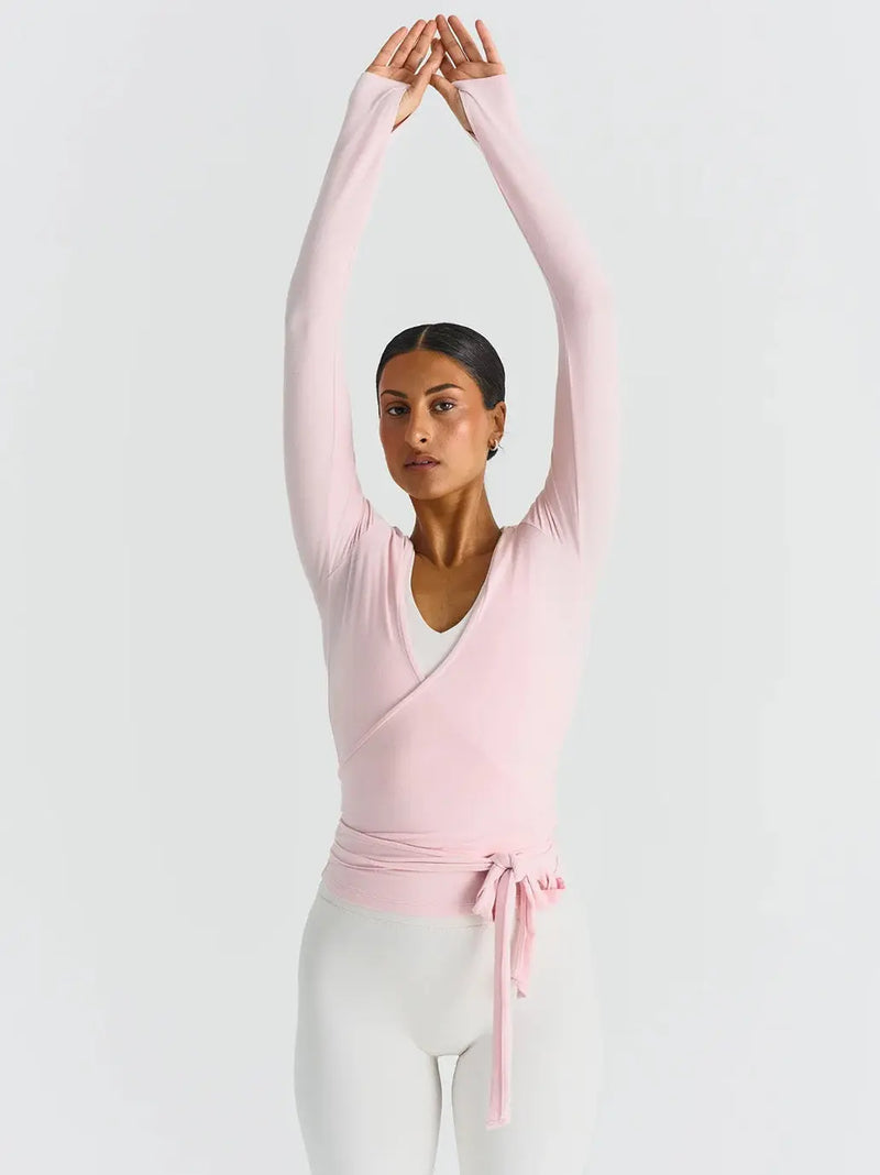 Soft Ballet Wrap Top Sisterly Tribe BEBE Concept 