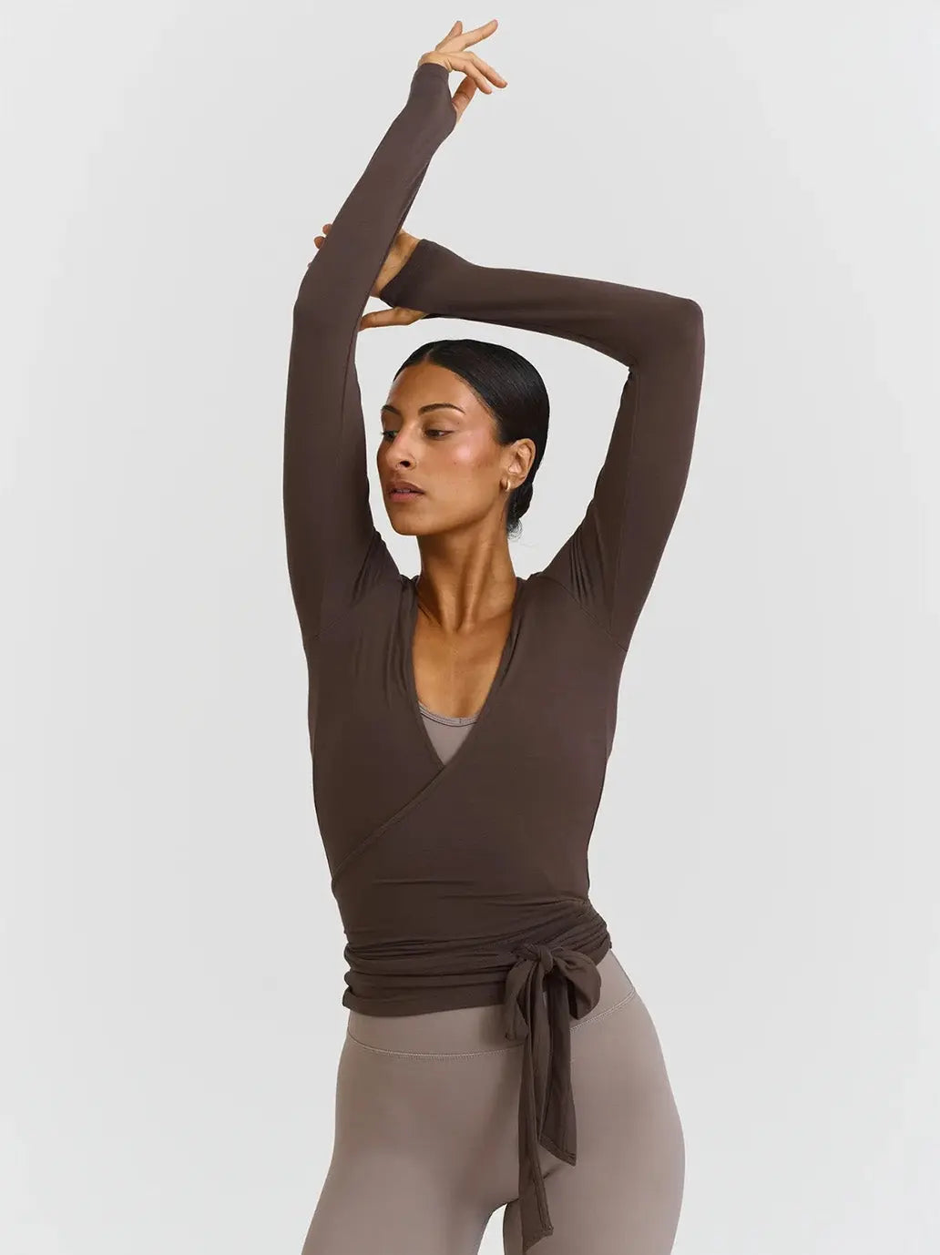 Soft Ballet Wrap Top Sisterly Tribe BEBE Concept 