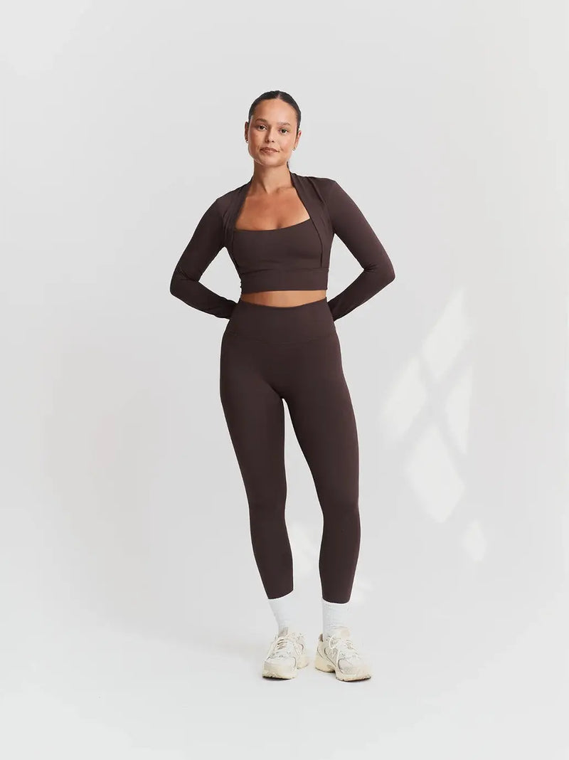Softsculpt Bolero Long Sleeve Top Sisterly Tribe BEBE Concept 