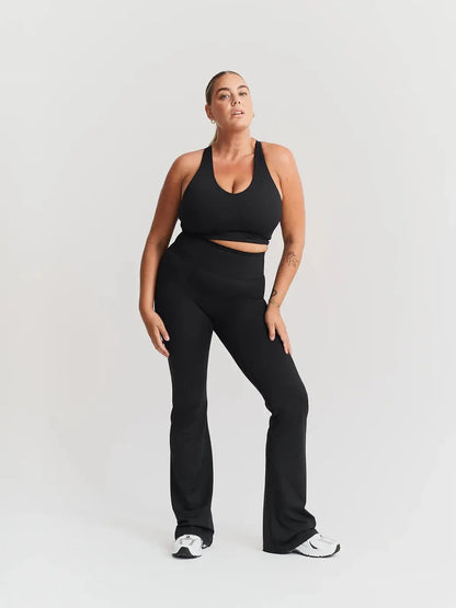 Softsculp Flare Leggings Sisterly Tribe BEBE Concept 
