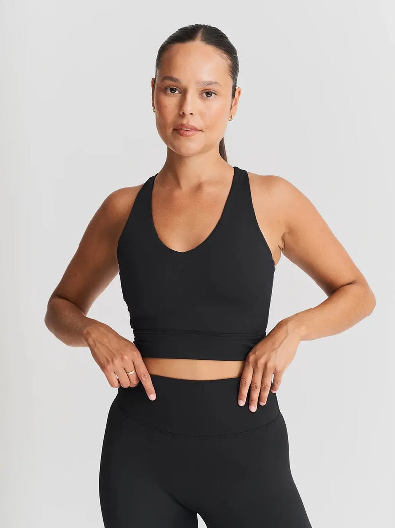 Softsculpt V-neck Cross Back Bra Sisterly Tribe BEBE Concept 