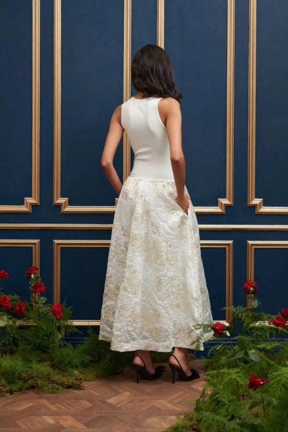OUTLET Sukienka Midi Sophia Jacquard S bébé concept BEBE Concept 