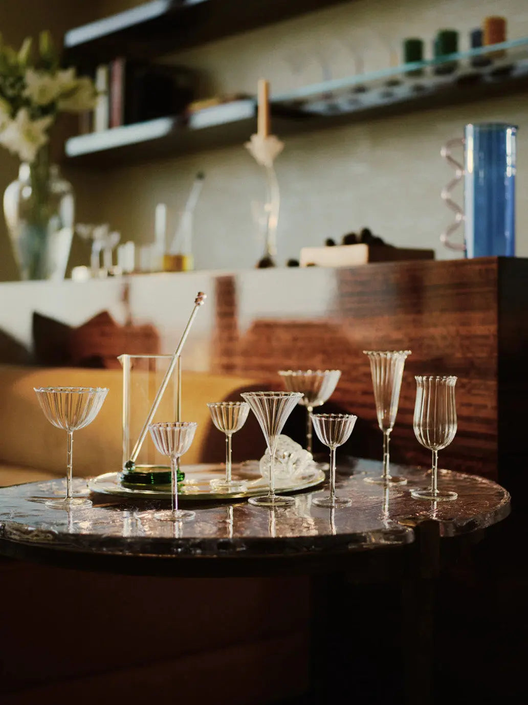 Zestaw kieliszków Cosmo Cordial Coupe Sophie Lou Jacobsen BEBE Concept 