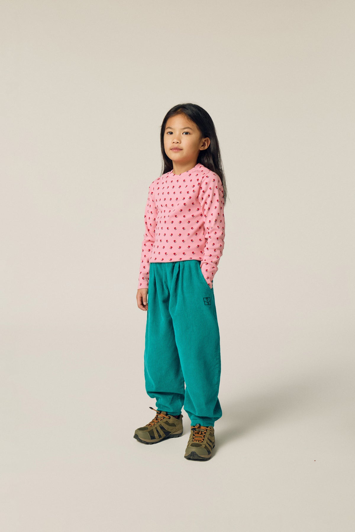 Green Corduroy Trousers GREEN