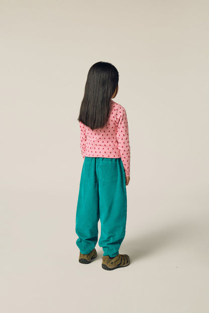 Green Corduroy Trousers GREEN