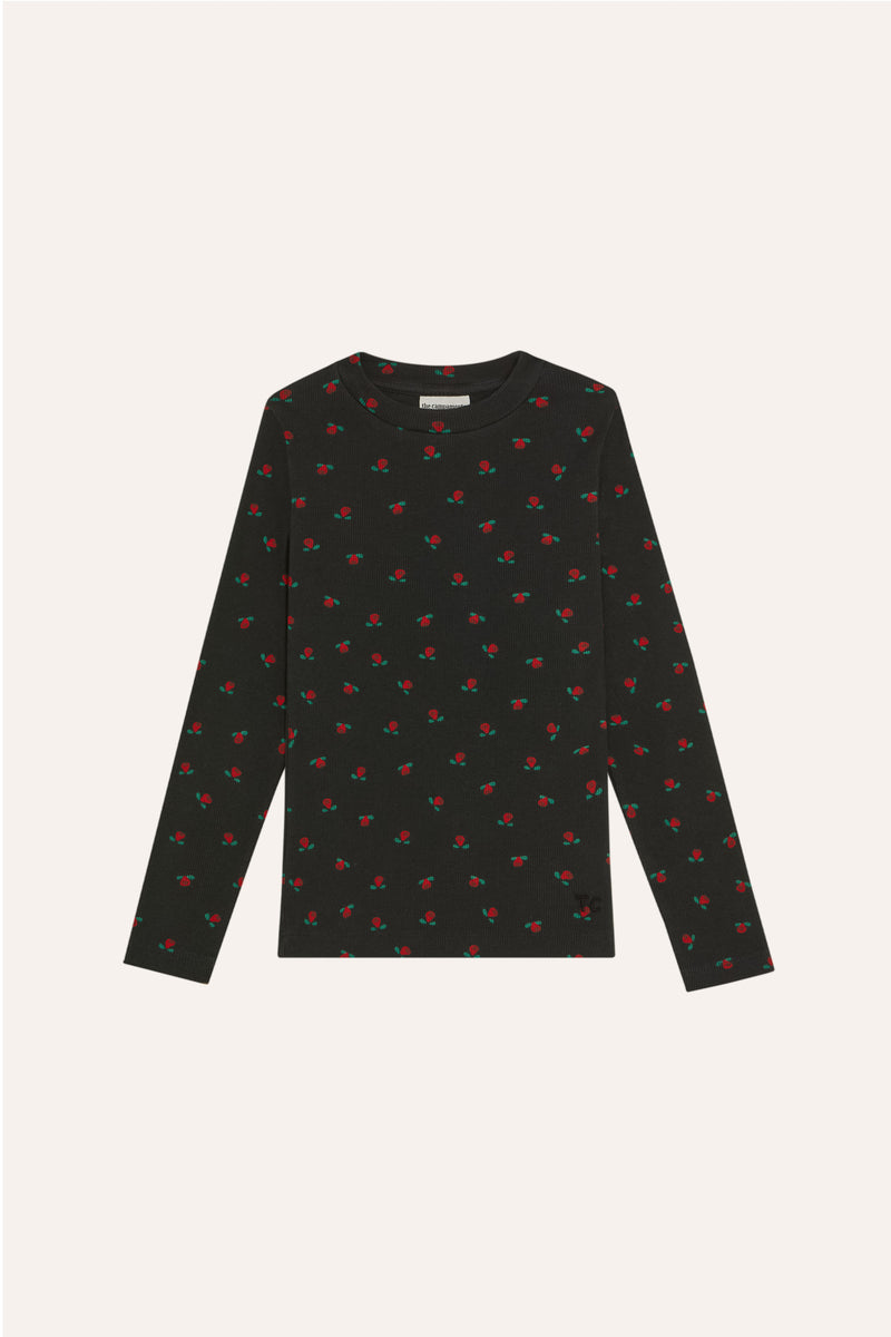 Flowers Grey Tshirt