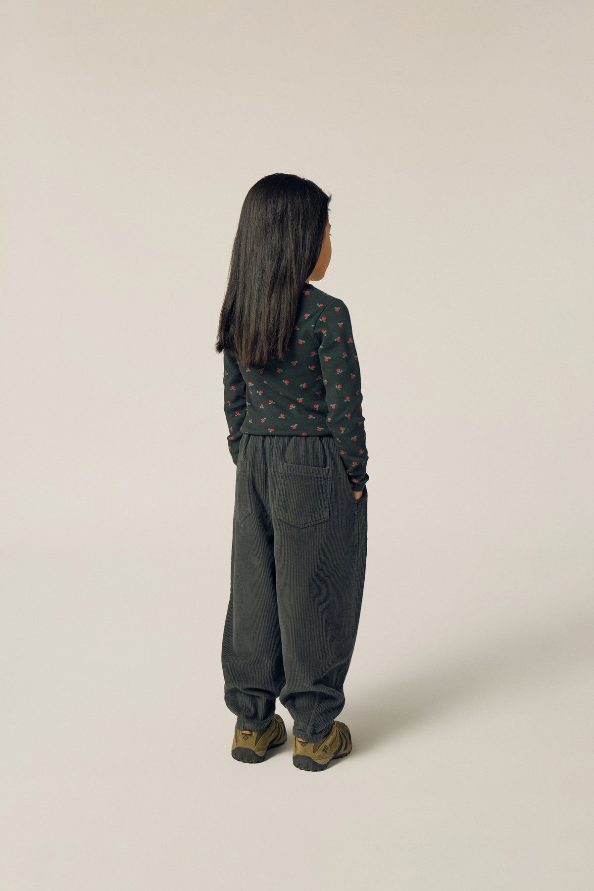 Grey Corduroy Trousers GREY