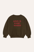 Love Is Everywhere Sweatshirt GREEN