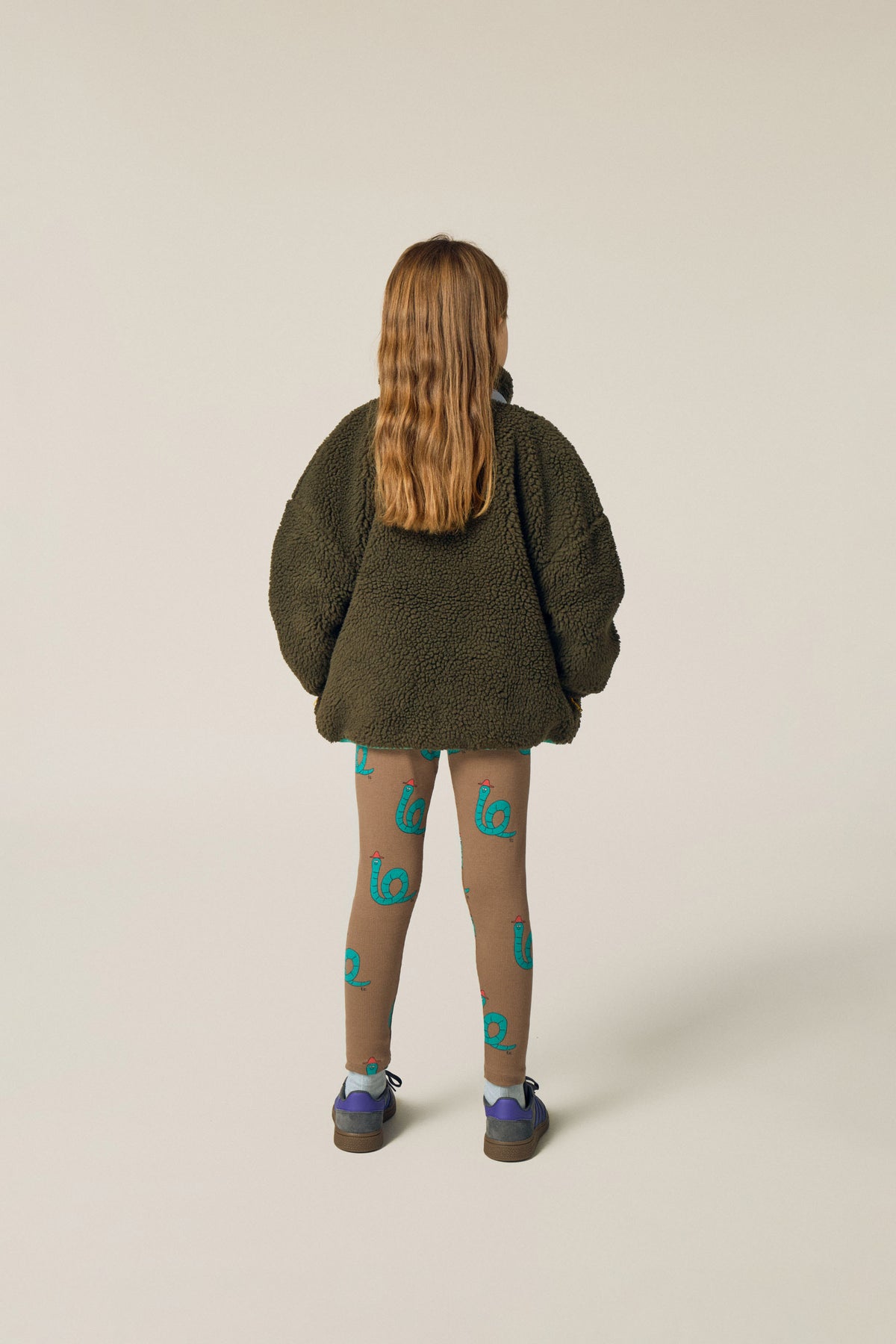 Snakes Brown Leggings BROWN