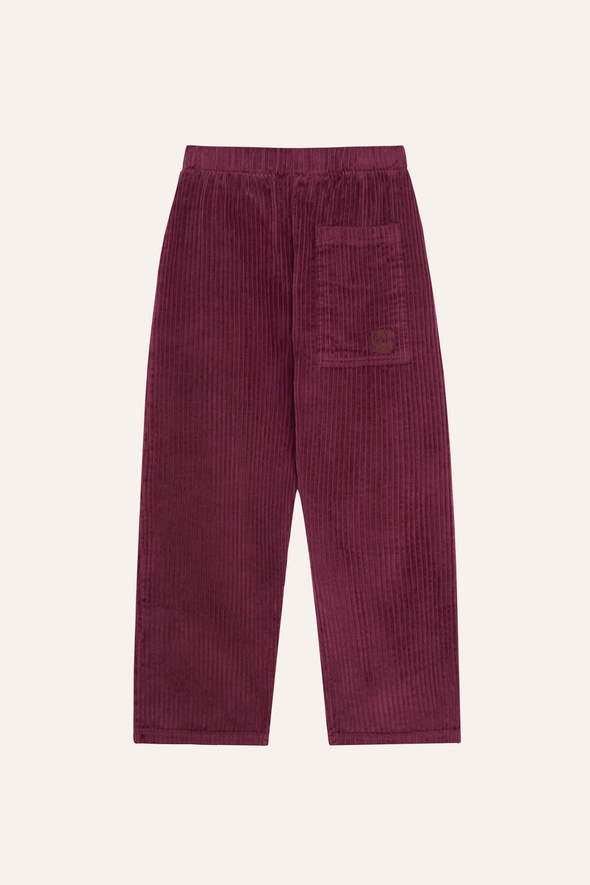 Бордові вельветові штани BURGUNDY