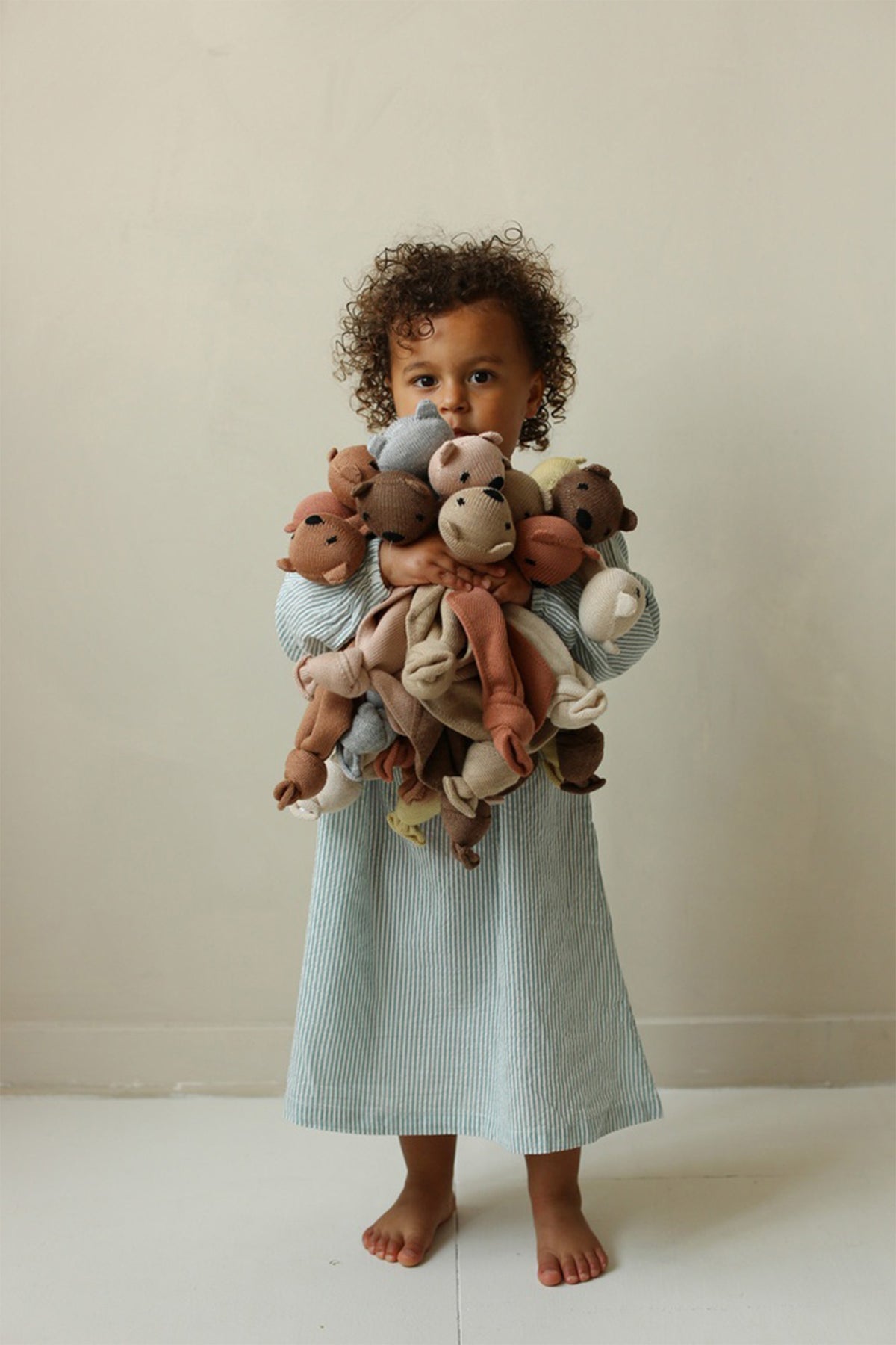 Przytulanka merino Teddy Tokki Grey Melange GREY