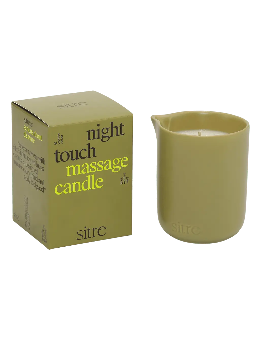 Massage Candle Night Touch Sitre BEBE Concept 