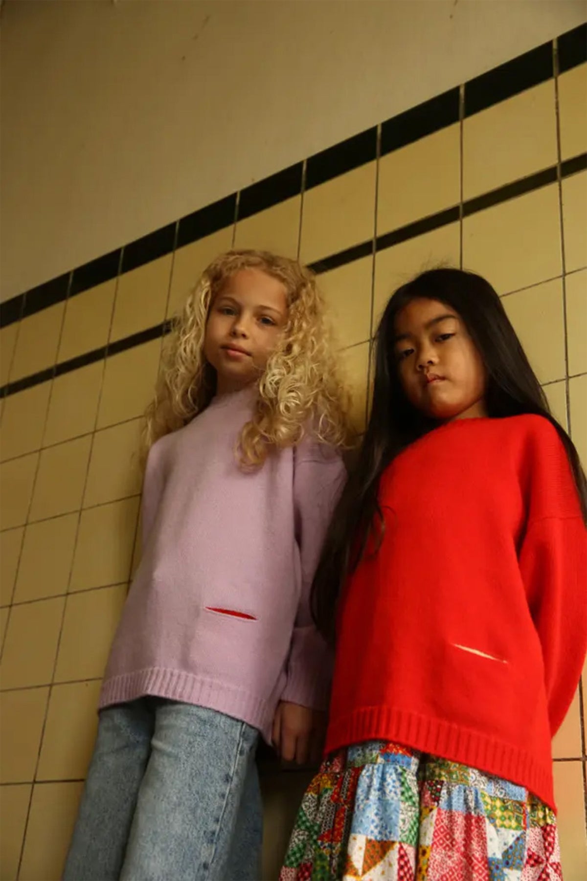 Kasper Merino-Wollpullover für Kinder PETAL