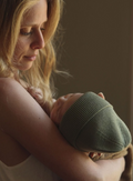 Czapka niemowlęca merino Fonzie Newborn ARTICHOKE