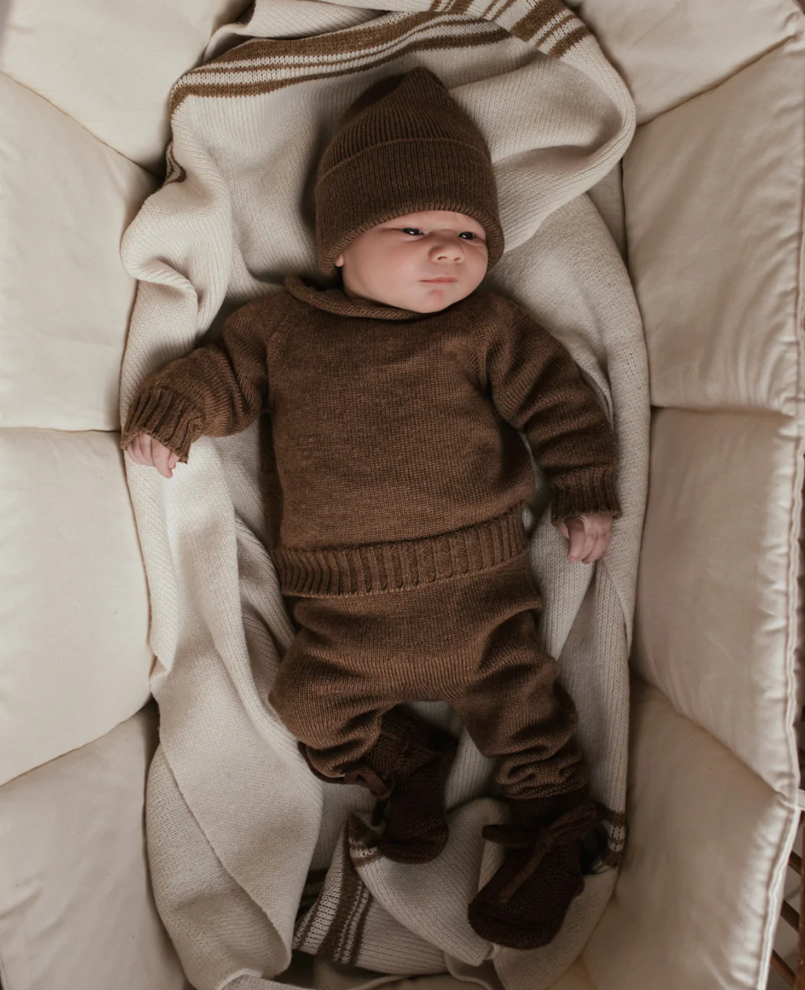Nahtloser Pullover aus Georgette aus Merinowolle