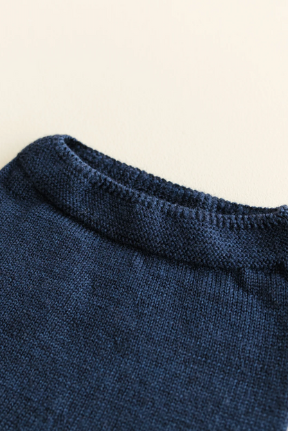 Spodenki niemowlęce z wełny merino Guido BLUE