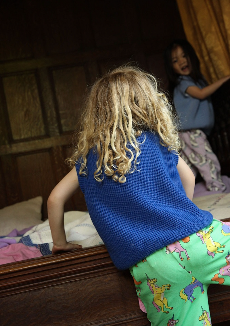 Kamizelka z wełny merino Harvey Kids