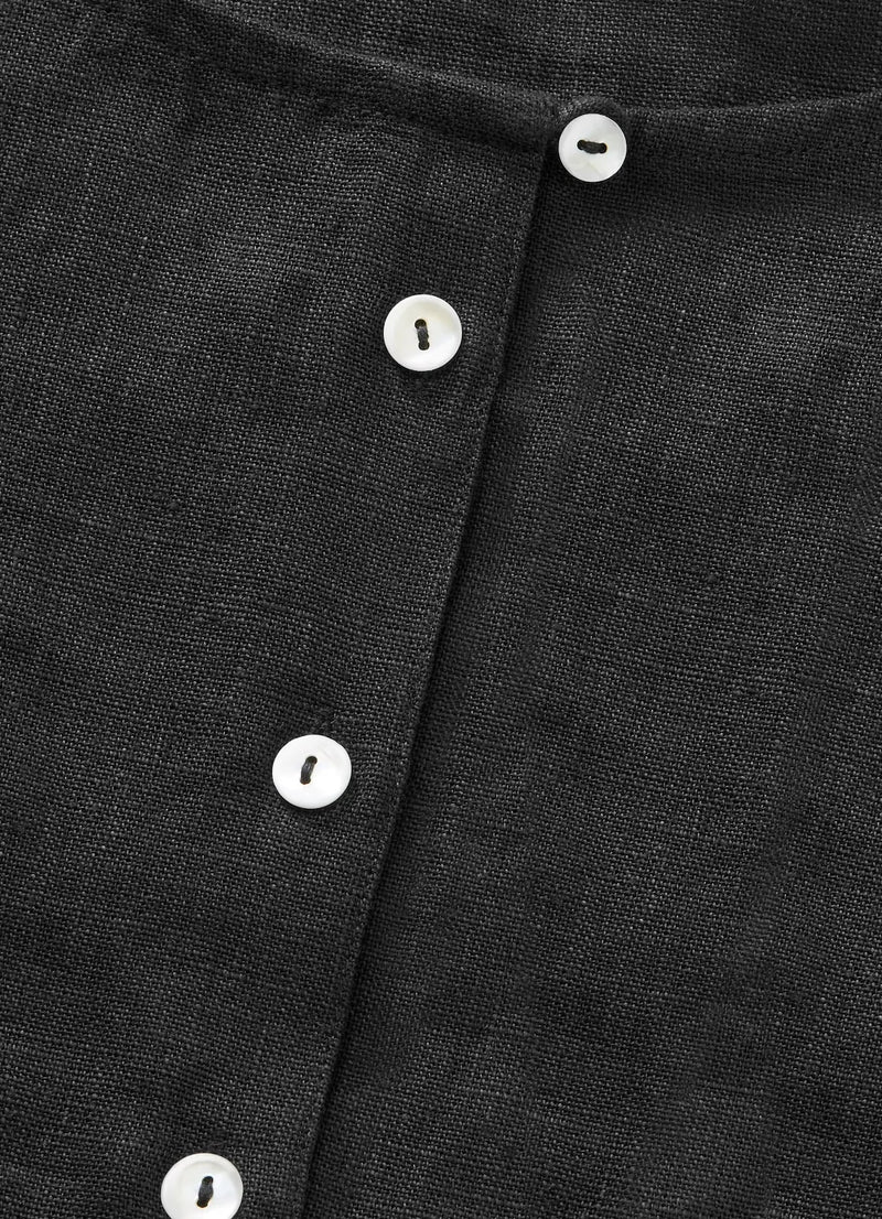 Vetiver Linen Top SKALL STUDIO BEBE Concept 