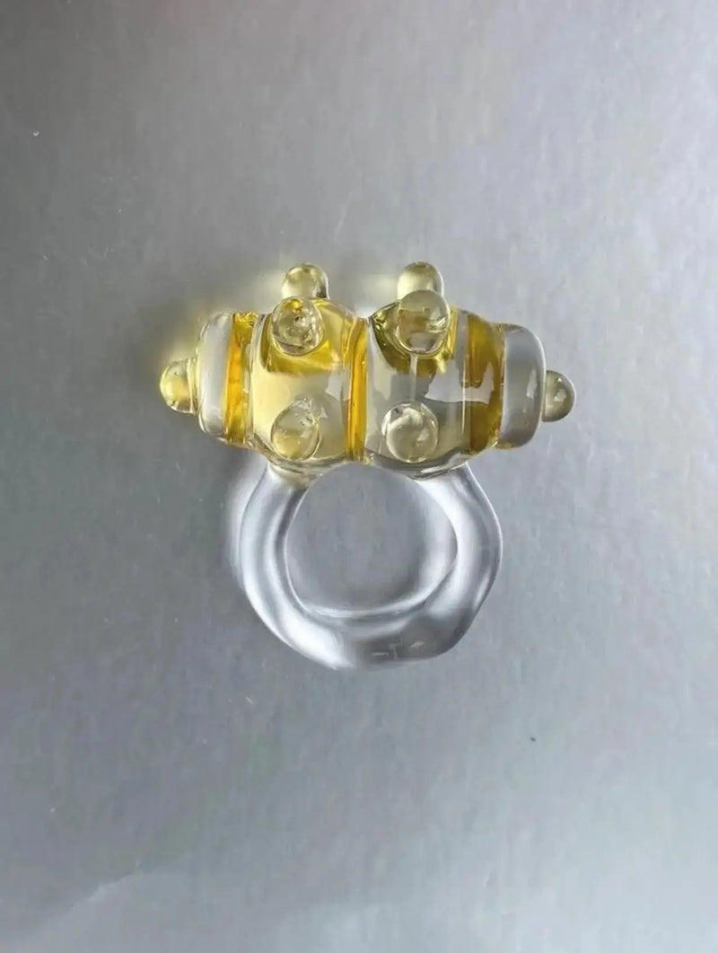 Atomic Sugar Glass Ring Vivian Alarcon BEBE Concept 
