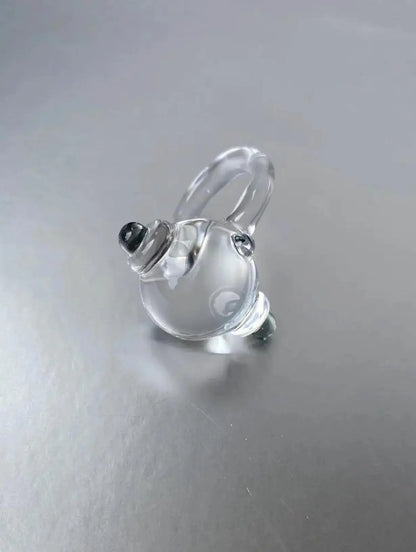 Atomic Sugar Glass Ring Vivian Alarcon BEBE Concept 