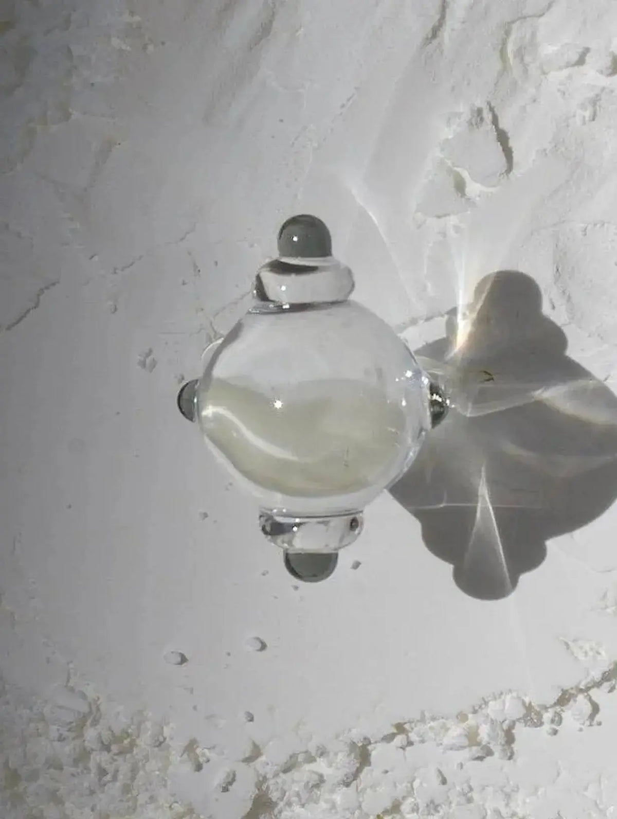 Atomic Sugar Glass Ring Vivian Alarcon BEBE Concept 