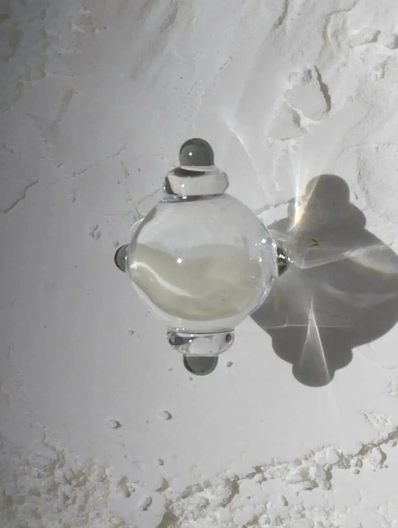 Atomic Sugar Glass Ring Vivian Alarcon BEBE Concept 