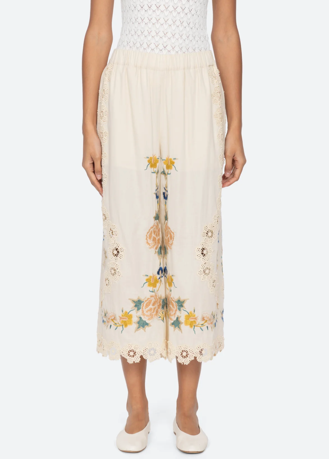 Adonna Emb Pants