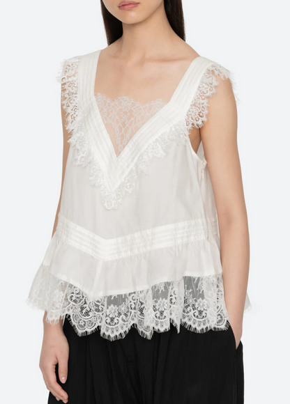 Hilda Solid Top WHITE