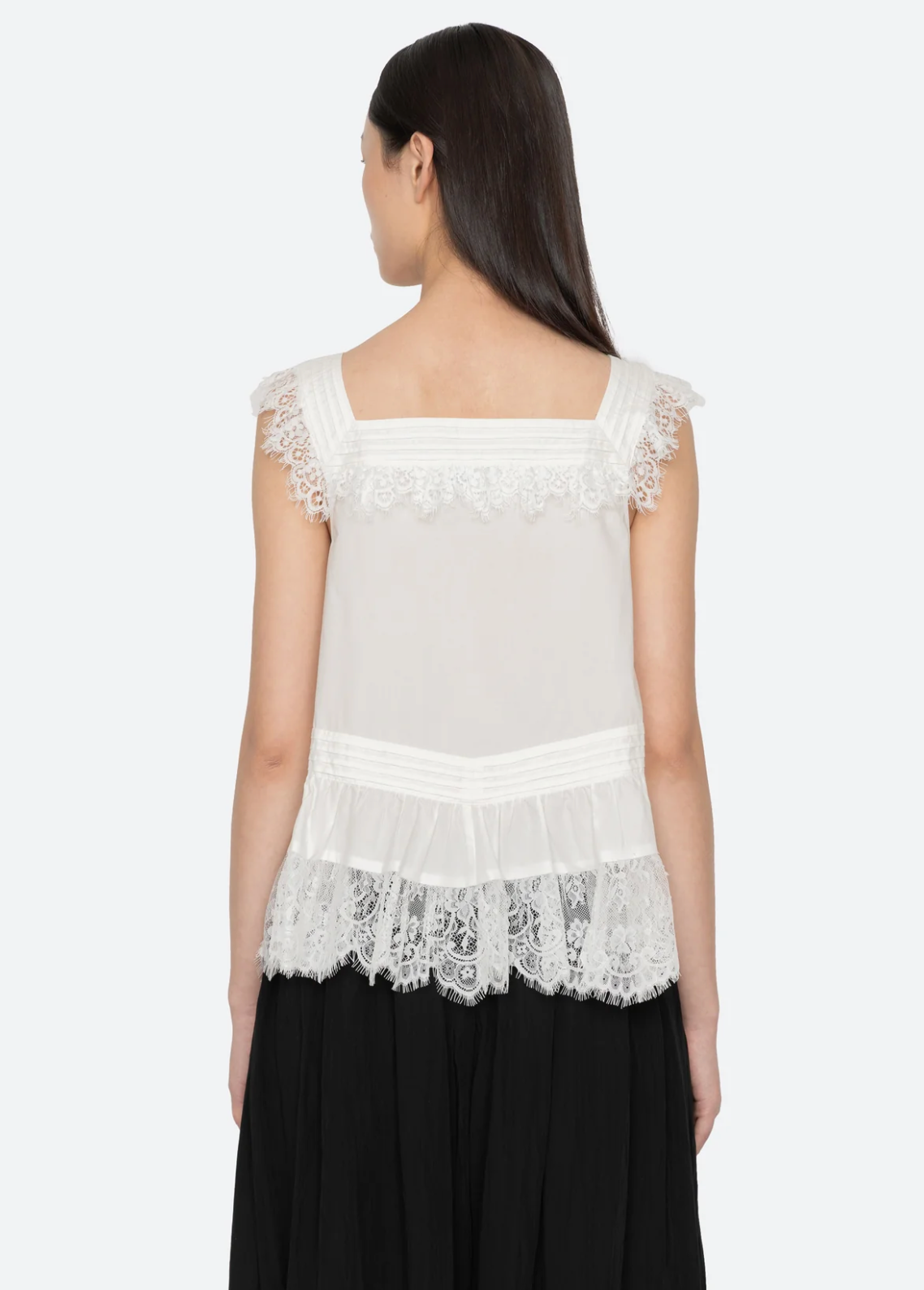 Hilda Solid Top WHITE
