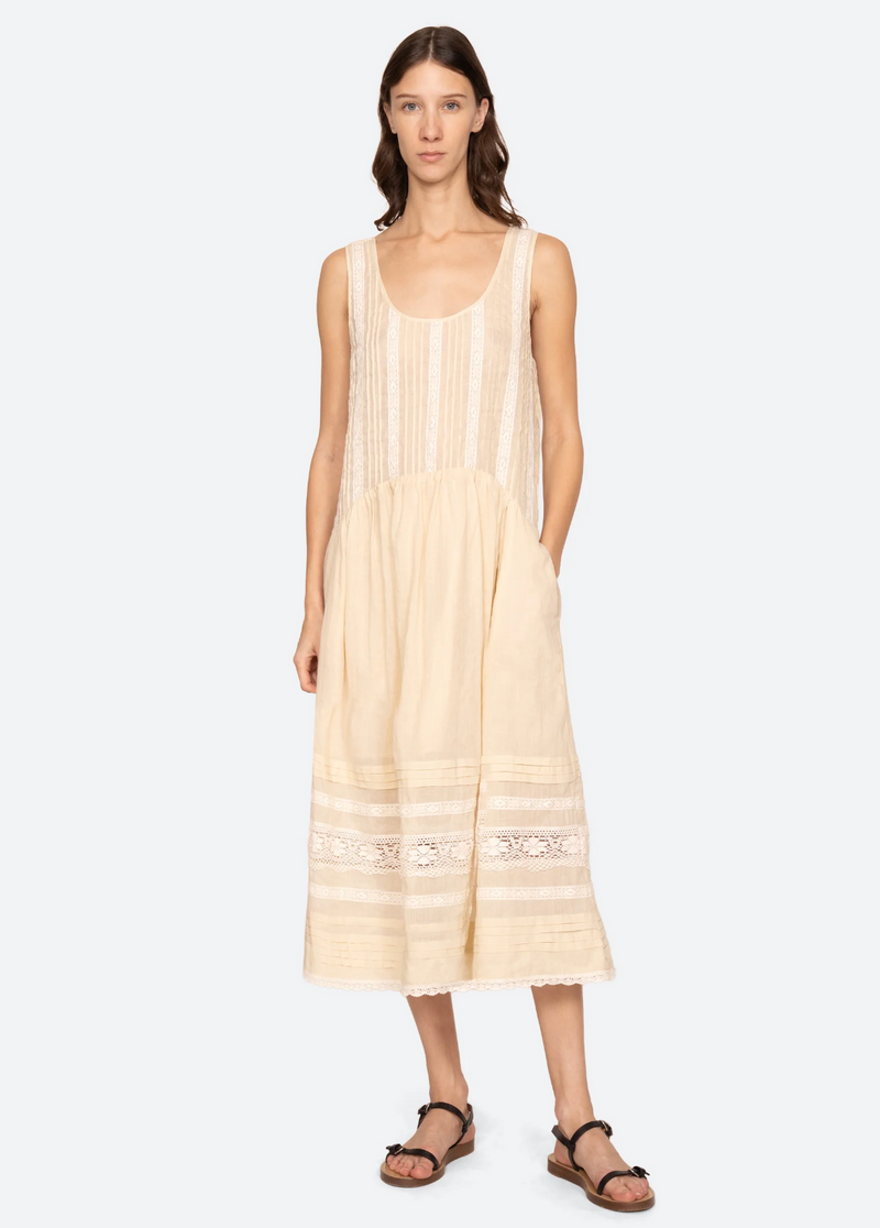Pippa Solid Midi Dress